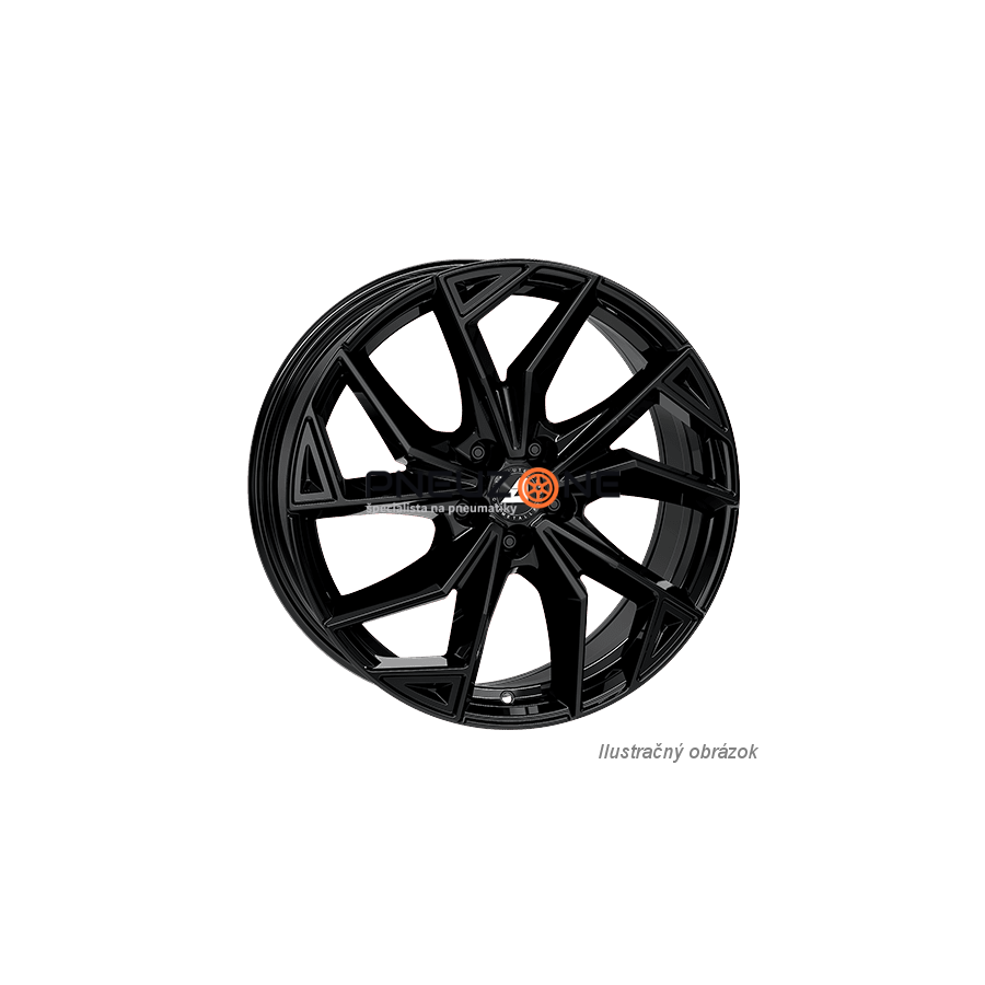ALUTEC ADX02 7X17 5X114.3 ET50/67.1 Čierny / Lesklý